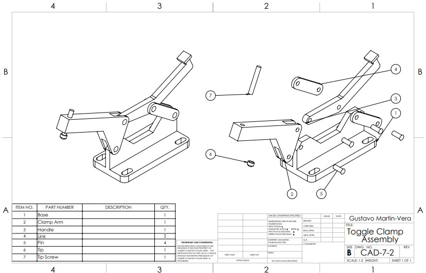 image of project using cad